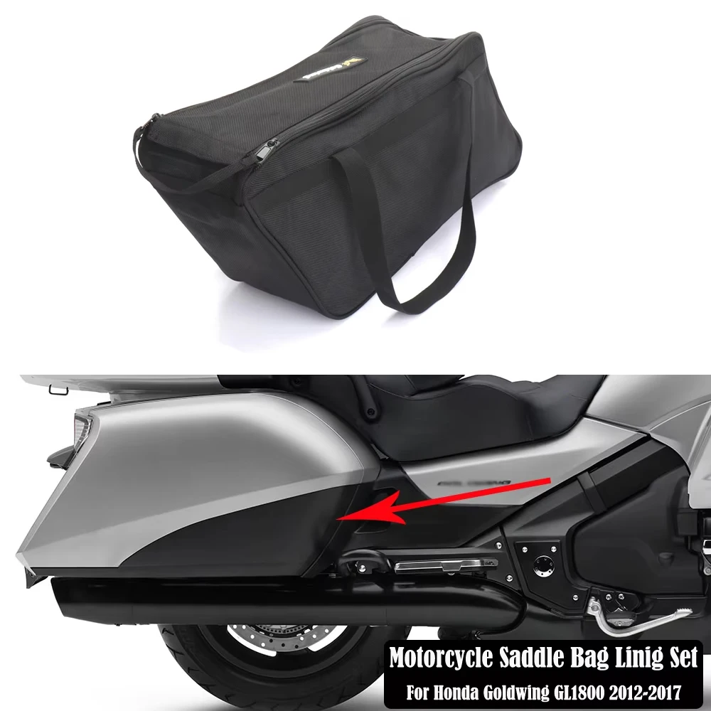 

Motorcycle Trunk Side Luggage Storage Saddle Bag Liner Bag For Honda Goldwing Gold Wing GL 1800 GL1800 2012 - 2017