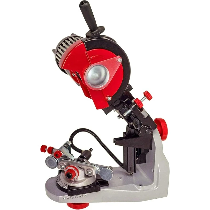 Professional 120-Volt Bench Grinder with Hydraulic Clamping,Chains (620-120), Large，home.