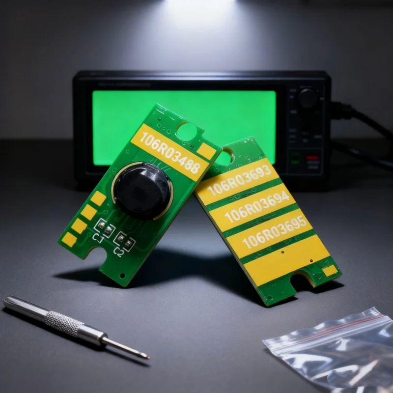 

106R03488 106R03693 106R03694 106R03695 3Set Toner Chip Compatible For Xerox Phaser 6510 WorkCentrue 6515 Toner Cartridge