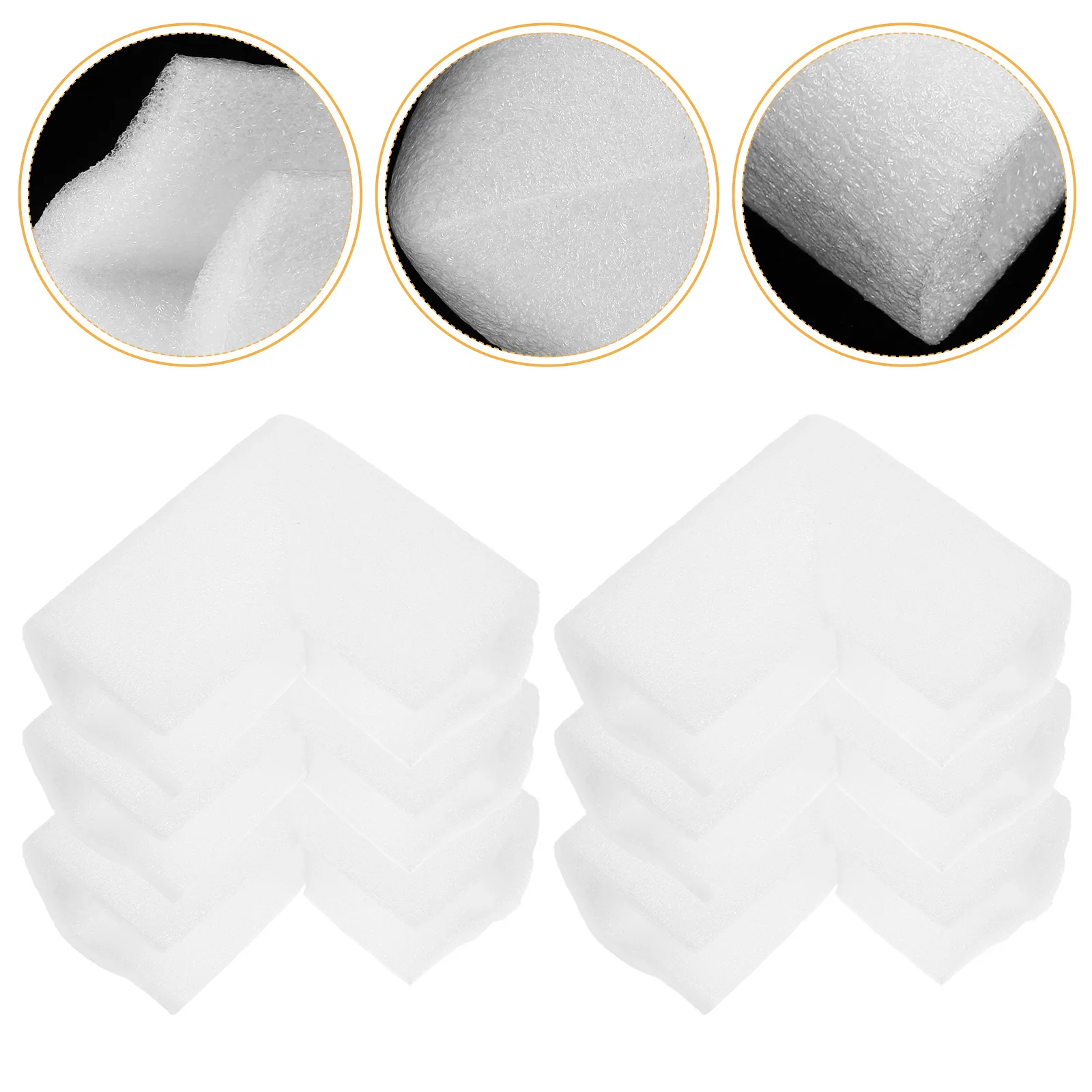 12Pcs Packaging Corner Protectors Epe Edge Guards for Picture Frames Photo Frame Guards for Shipping and Moving