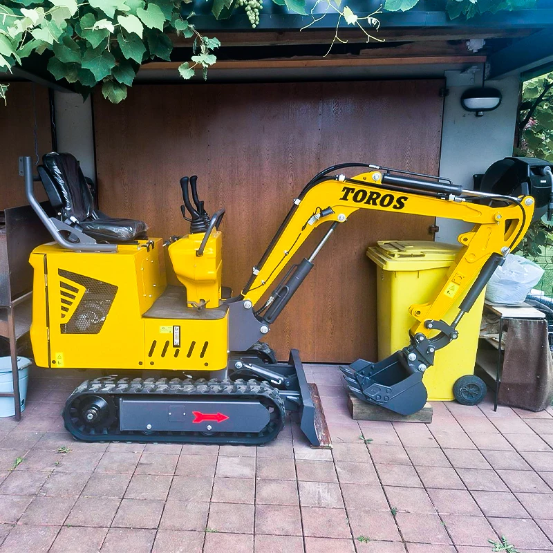 EPA/CE حفارة صغيرة للبيع 1 طن 1.2 طن آلة حفار صغيرة حفارة مزرعة مخصصة للحديقة #4