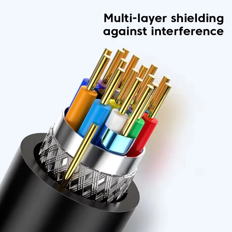 USB C HDMI كابل نوع C إلى HDMI 4K محول USB C USB 3.1 ذكر إلى HDTV أنثى محول كابل لأجهزة الكمبيوتر المحمول اللوحي التلفزيون ماك بوك برو