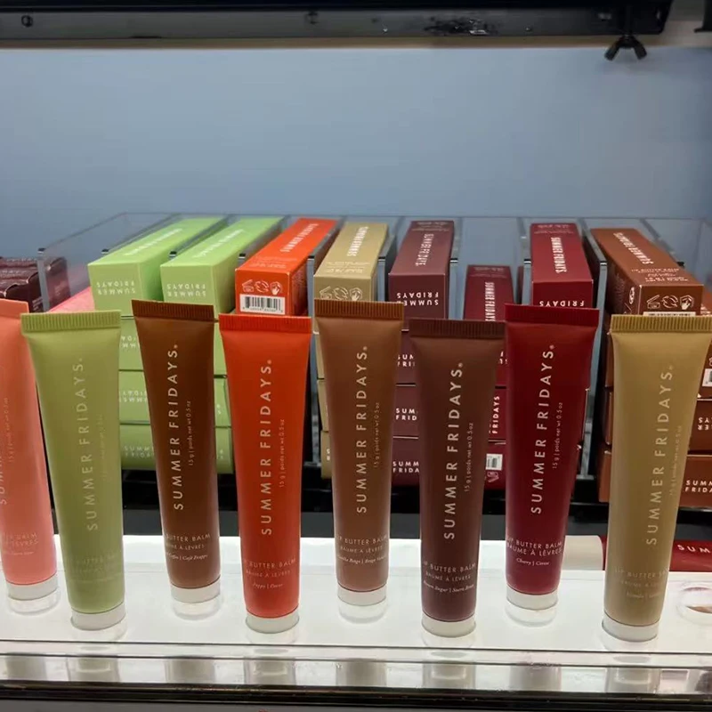 ฤดูร้อนวันศุกร์ Lip Balm Moisturizing Mirror ลิปกลอส Lip วานิลลาสีชมพูน้ําตาลกาแฟเค้กกลิ่นลิปสติกโปร่งใสน้ํามันแต่งหน้า