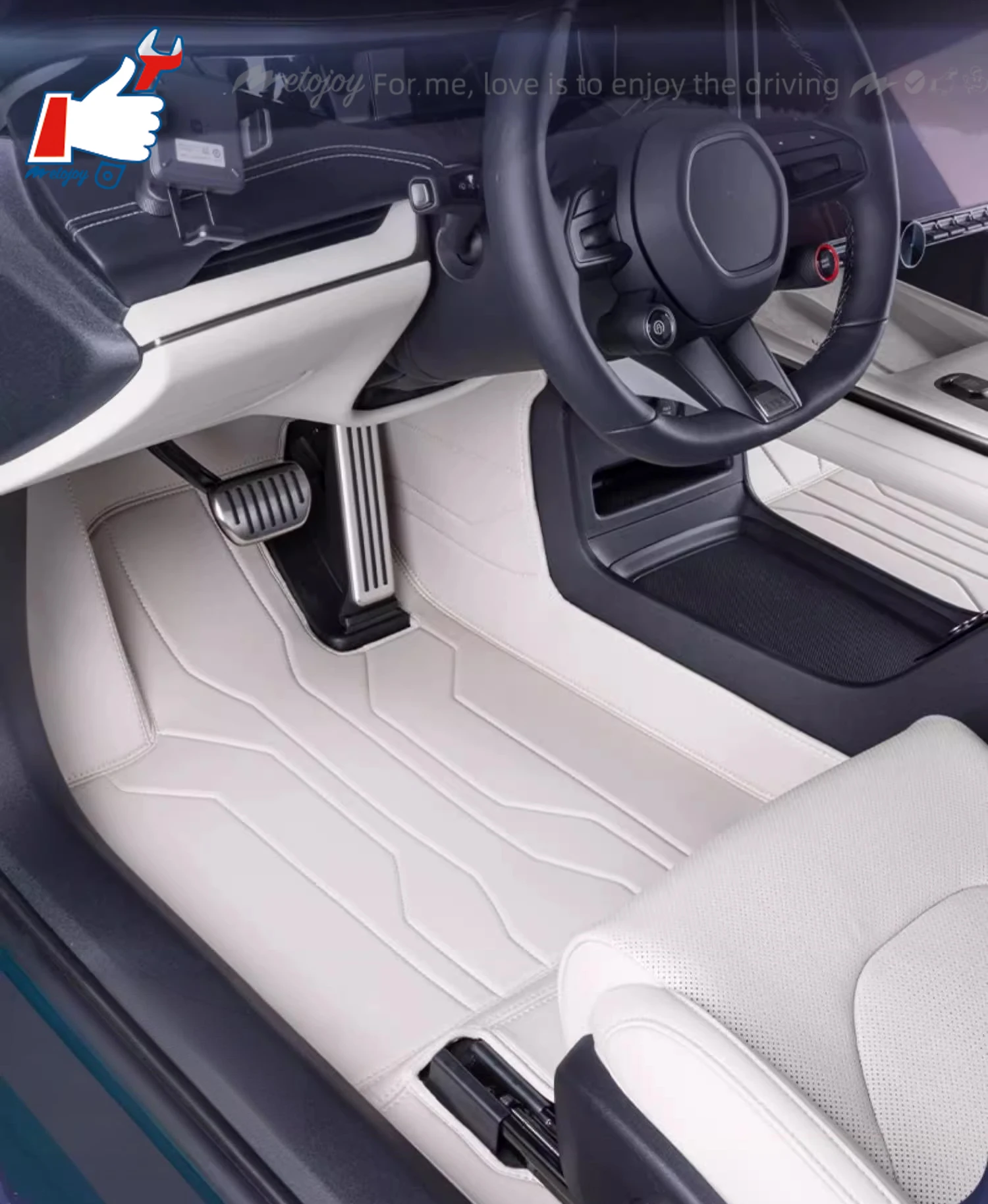 اليد اليسرى محرك سيارة الكلمة حصيرة ل IM L6 2024 كامل المحيطي القدم حصيرة حصيرة الطابق بطانة سجادة أرضيات حصيرة مقاومة للماء