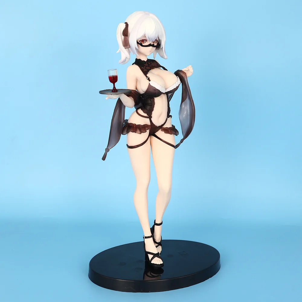 

New Barmaid Cynthia Standing Pose 28cm Anime Figure Model Statue - Collection Desktop Decoration Ornament Toys Gifts