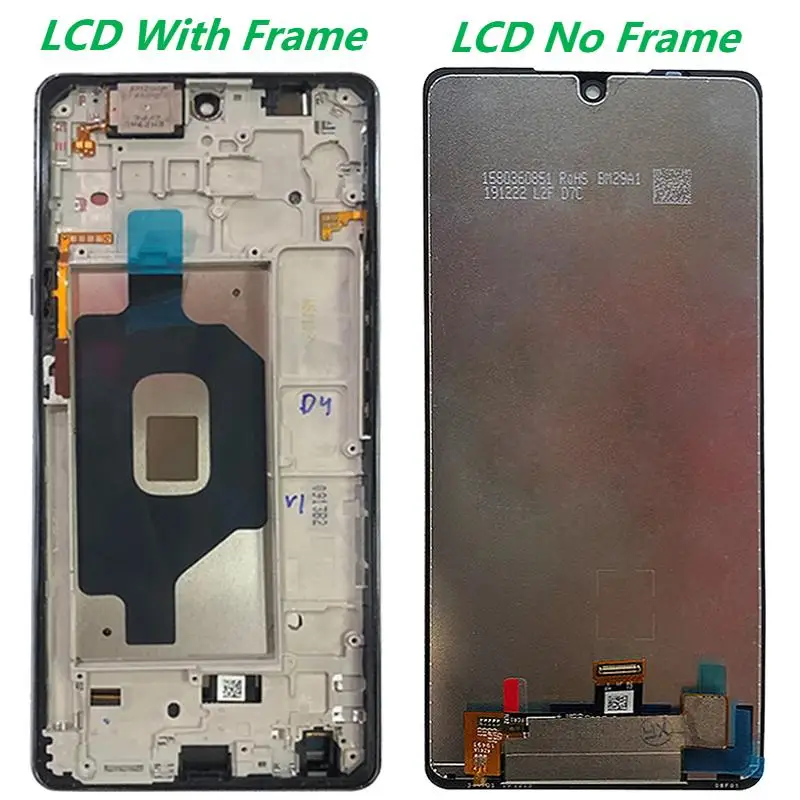 6.8 For LG Stylo6/Q730/k71 LCD Display With Frame  LG LM-Q730TM LMQ730TM LCD Touch Screen Digiziter Assembly  Sensor Panel