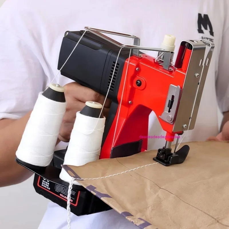 

Gk9-350 Бытовая швейная машина с двойной нитью для запечатывания небольших пакетов и доводчика для рисовых пакетов