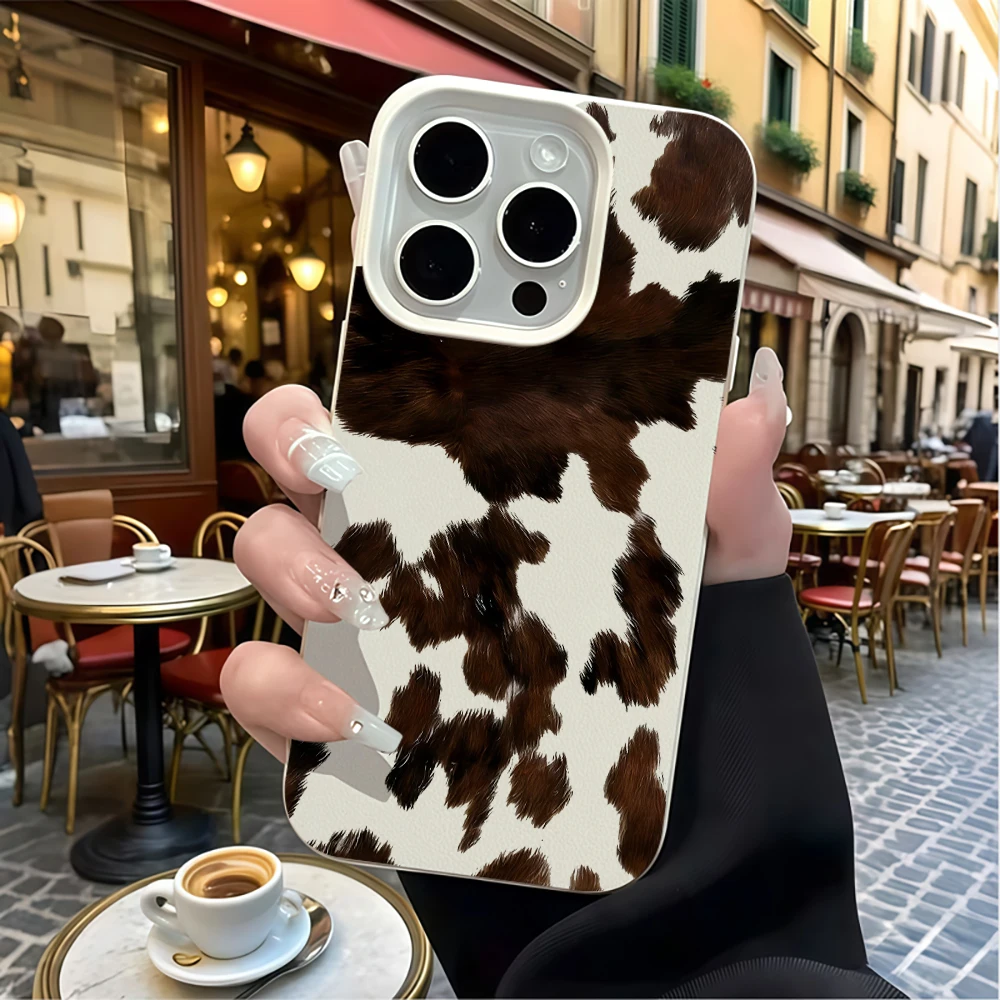 Brown Hair Shockproof Lychee P - đánh giá và giá Phone Cases Brown
