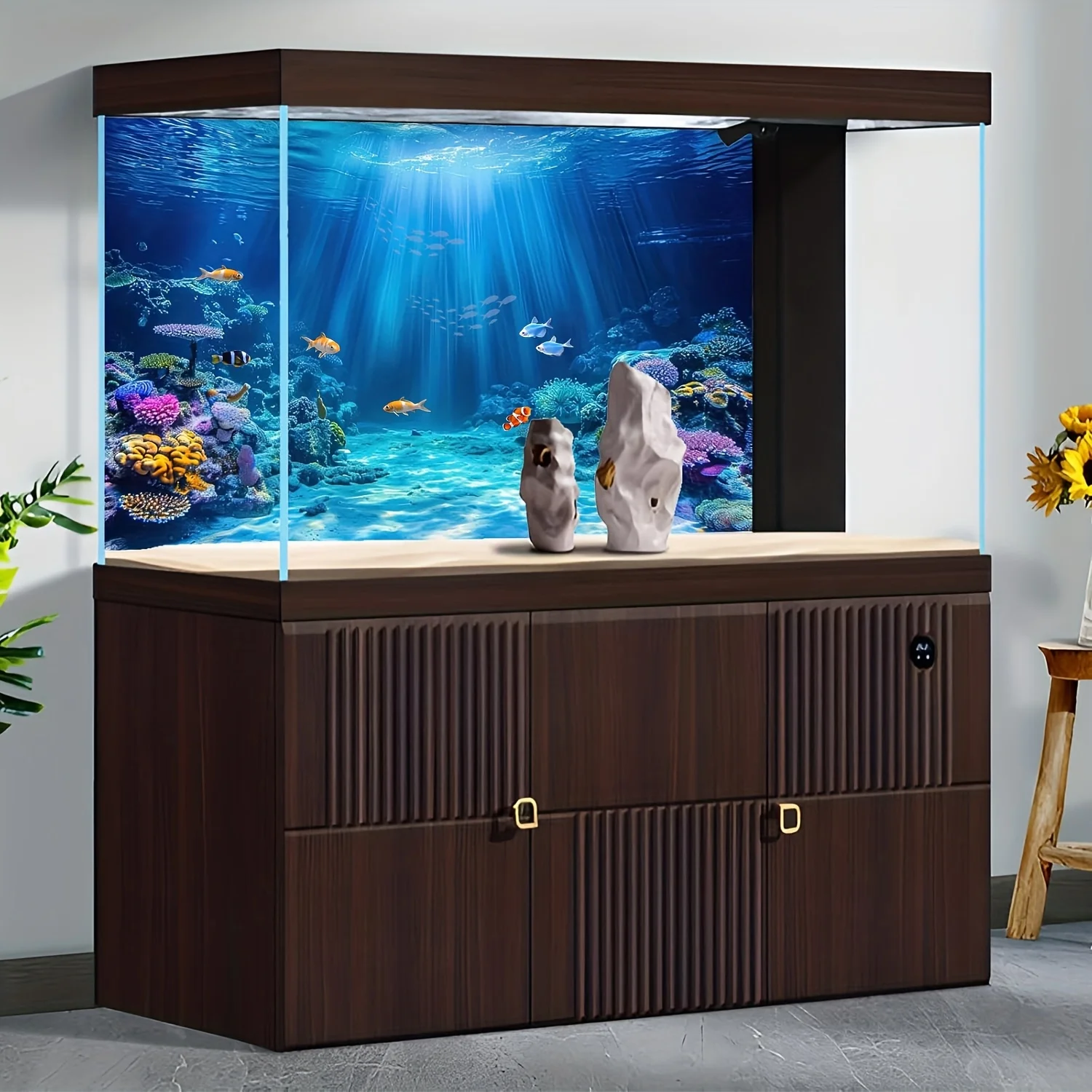 Aquarium-Hintergrundtapete Fis – Aquarium Fish Background Bewertung und Preis