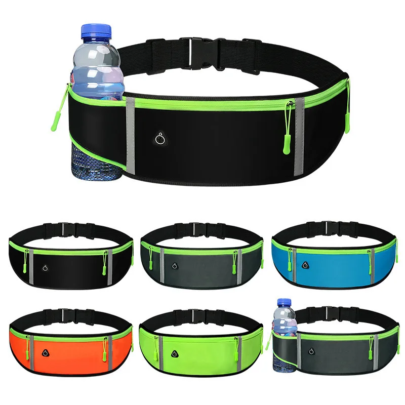 

Outdoor elastic sports waist bags men's and women's fitness running and cycling bags waterproof mobile phone bags