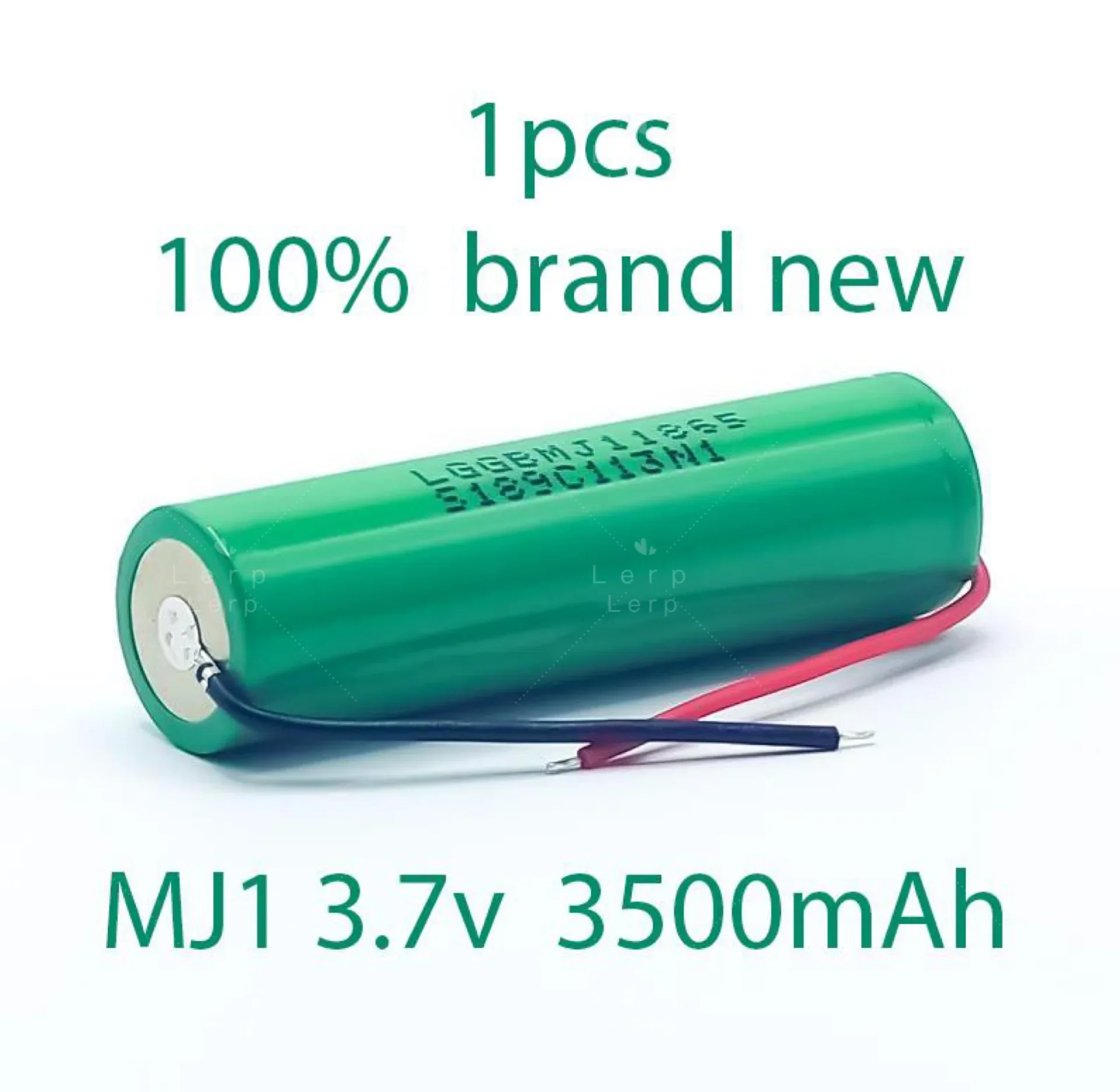 2024 new 18650 MJ1 3.7V 3500mAh rechargeable lithium battery, high-power discharge 30A, high current self-made