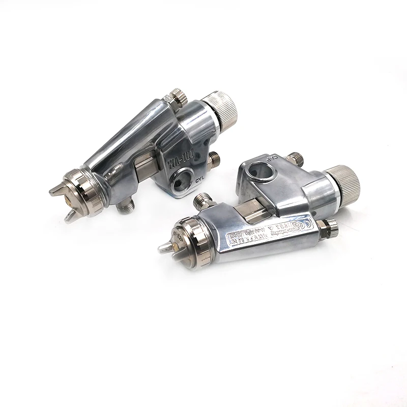 YS Top Nova Pistola de Pulverização Automática, Pistola de Pulverização Automática Pneumática para Pintura de Carro Automotivo WA-101 WA-200