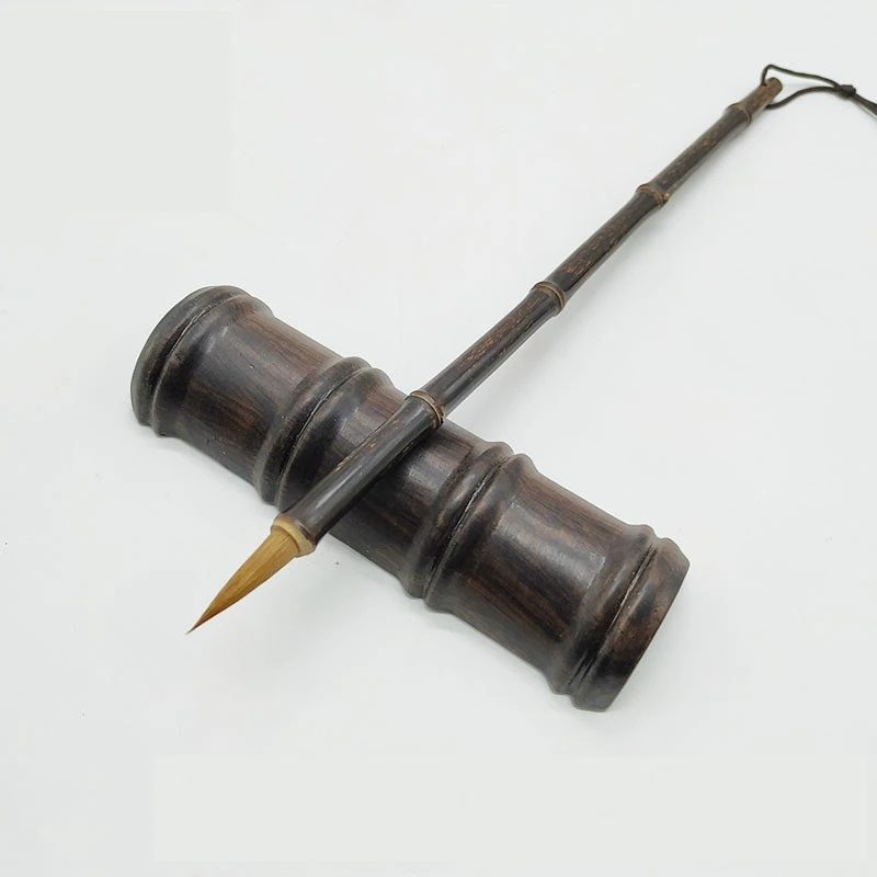 Weasel Hair Brushes Chinese Calligraphy Brush Small Regular Script Writing Brush Copy Scriptures Pen Chinese Line Drawing Brush