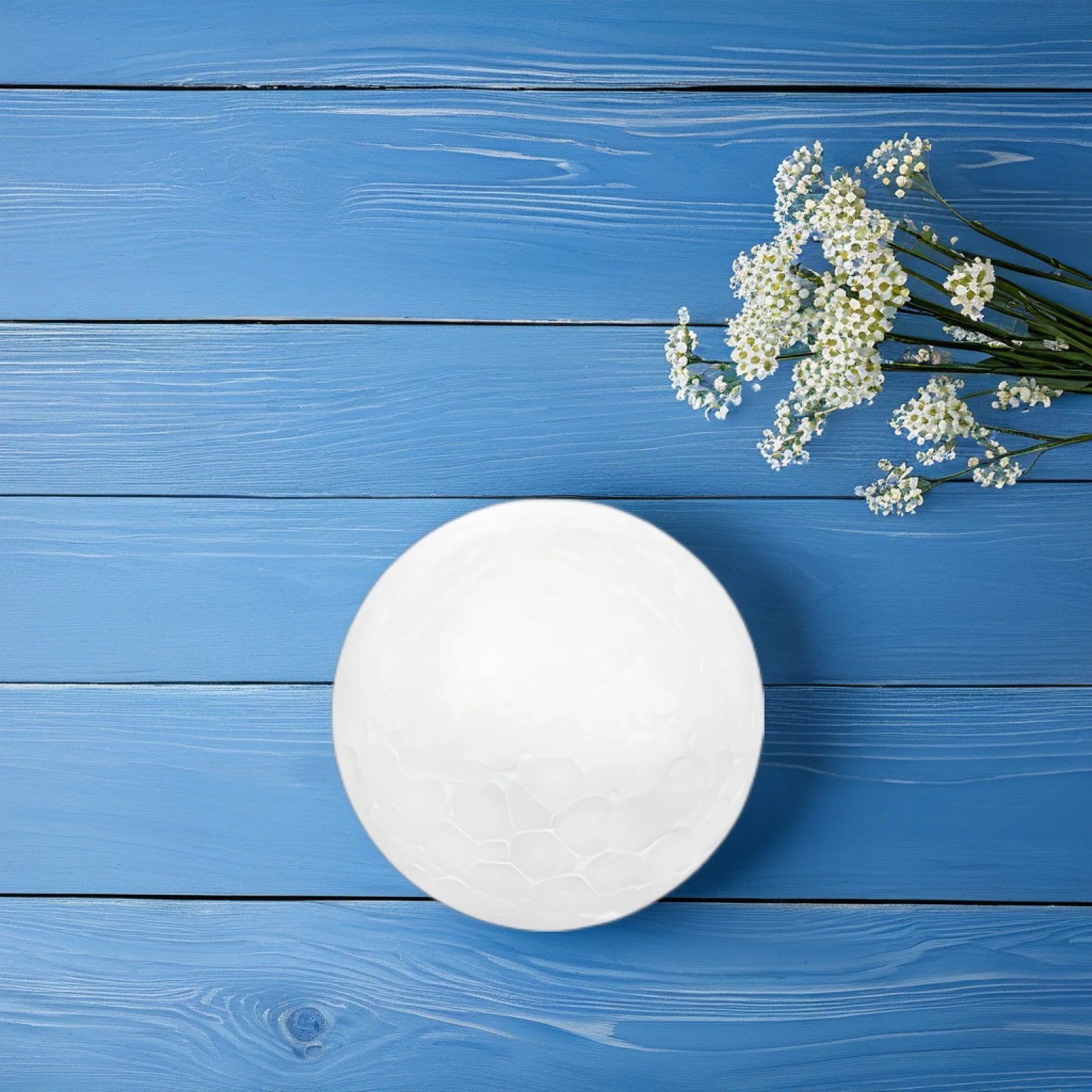 

15pcs 10Cm Diy Ornament Decor Art Project Craft Craft Ball Ornament Ball Supplies