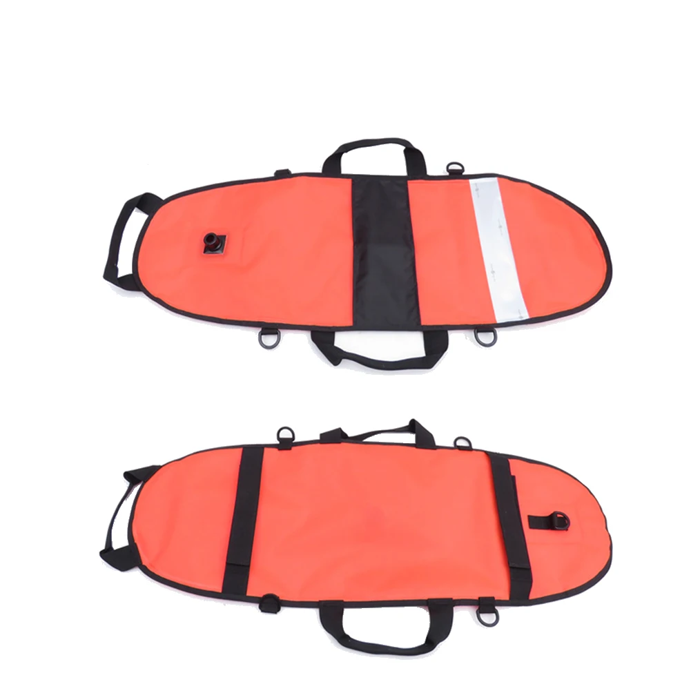 

Inflation Diver Down Safety Surface Marker Buoy Signal Float With Flag And Rope,For Freediving Snorkeling