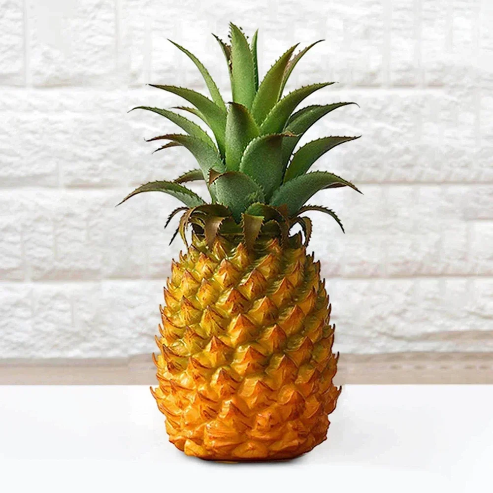 Features Artificial Pineapple Convenience Lifelike Appearance Perfect Beautiful Pineapple Decor Artificial Pineapple