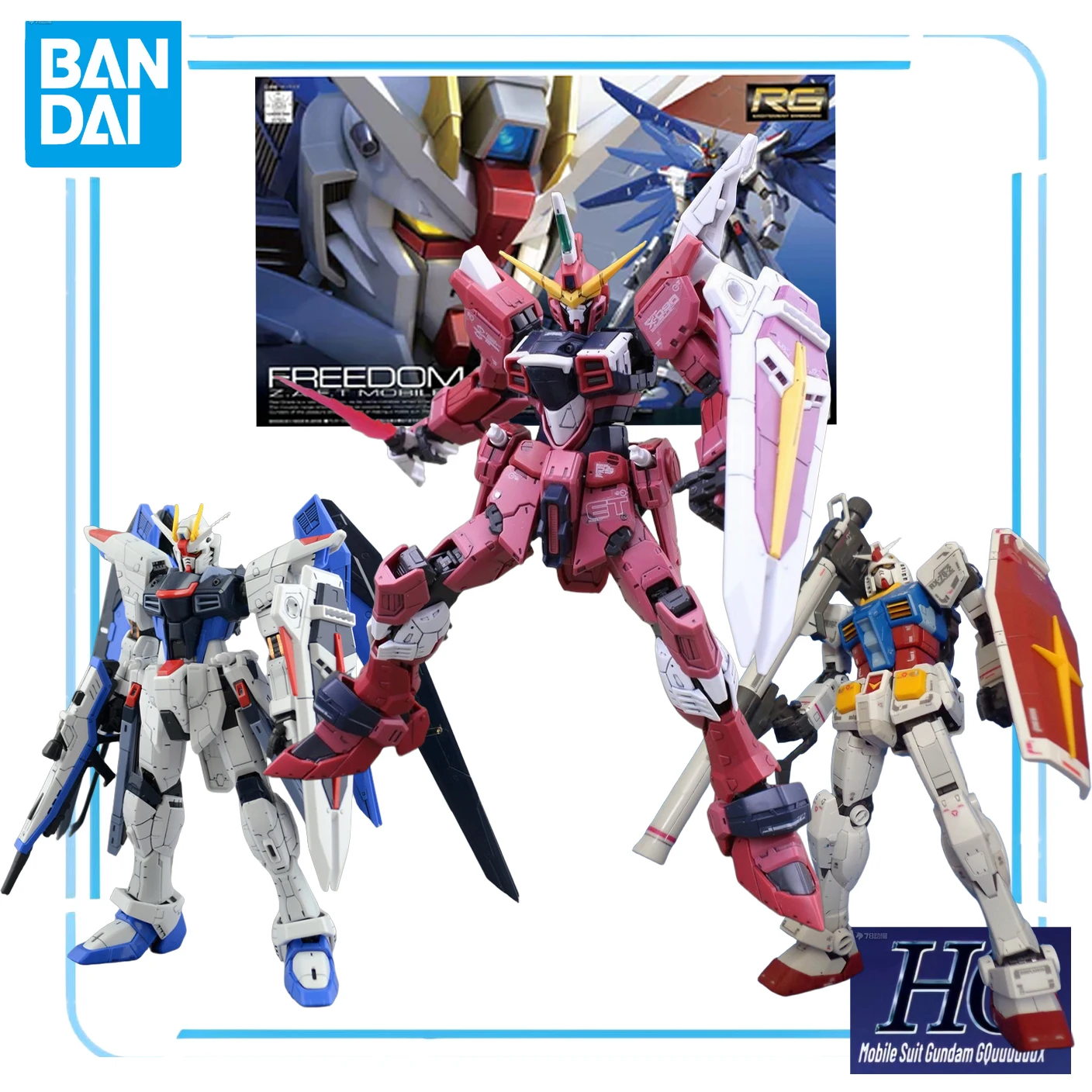 バンダイ本物のガンダム RG シリーズシャイニング MSN-O4 サザビーザクアニメアクション組み立てフィギュアモデル装飾ギフト男の子のための