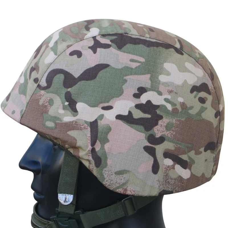 1PC Uniform Tactical Helmet Camouflage Helmet Camouflage Cover Military Green Steel Helmet Cover Cloth Elastic Protective Cap