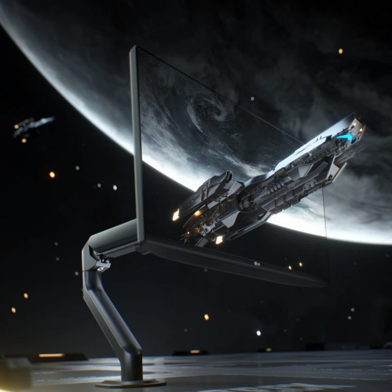 

Monitor holder, robot arm, computer portable sub-display screen base, lifting cantilever