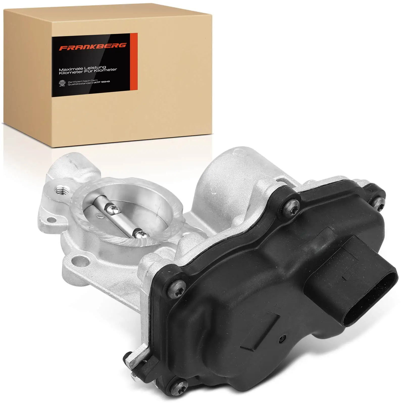 Frankberg 1x AGR Klep Uitlaatgasrecirculatieklep Voor Skoda Yeti 5L VW Caddy Golf 6 517 Passat 362 365 Scirocco 2.0 TDI 04L131501D