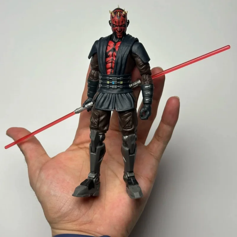 

In Stock Hasbro Star Wars Black Series Darth Maul The Clone Wars Action Figure Model Toy Collection Hobby Gifts for Children