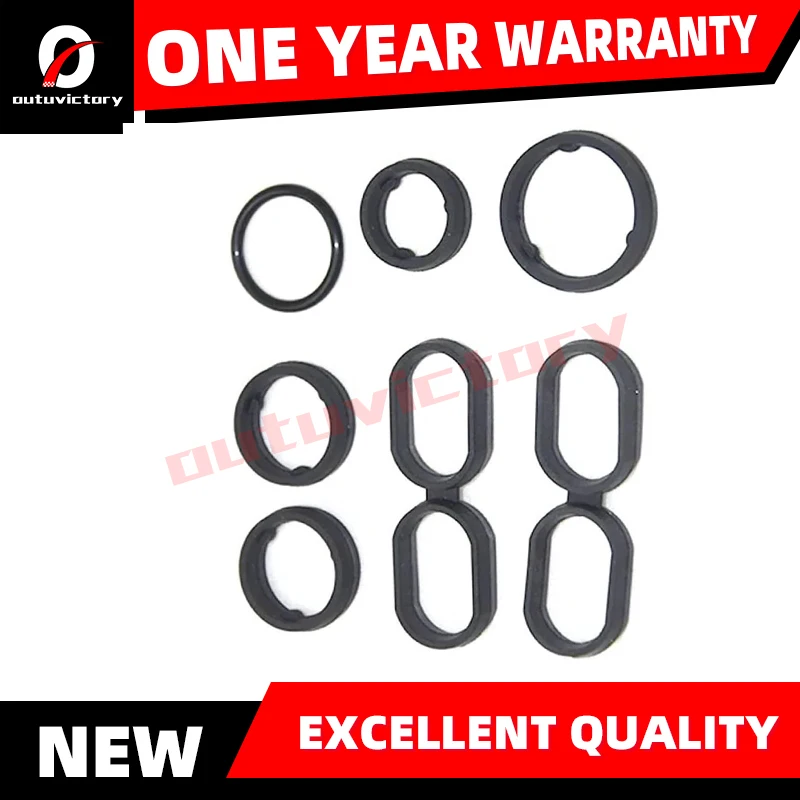 

Oil Cooler Filter Adapter O-Rings Gasket Set For Chrysler Dodge Jeep Grand Cherokee 2014-2023 68191356AA K68191356AA
