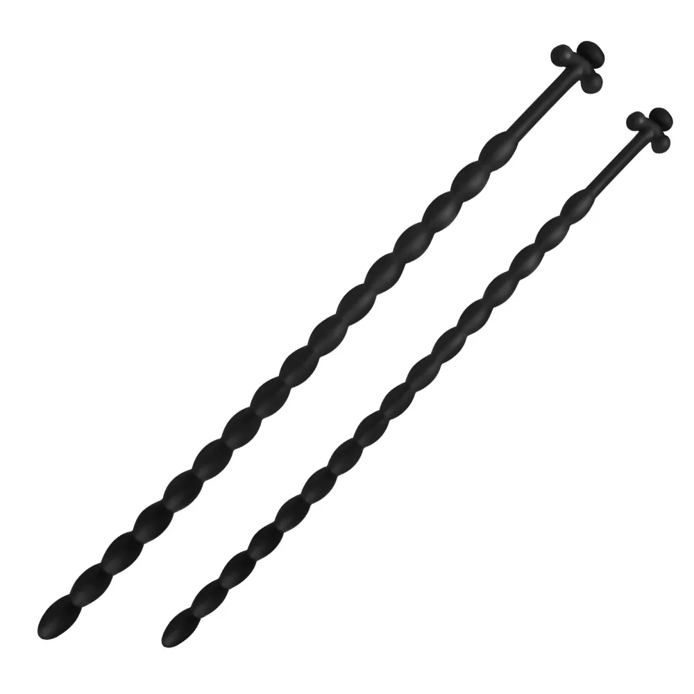 Silicone Urethra Plug Dilator Penis Plug Urethral Catheter Dilator Ejaculation Delay Sounding BDSM Insert Sex Toy for Men Gay