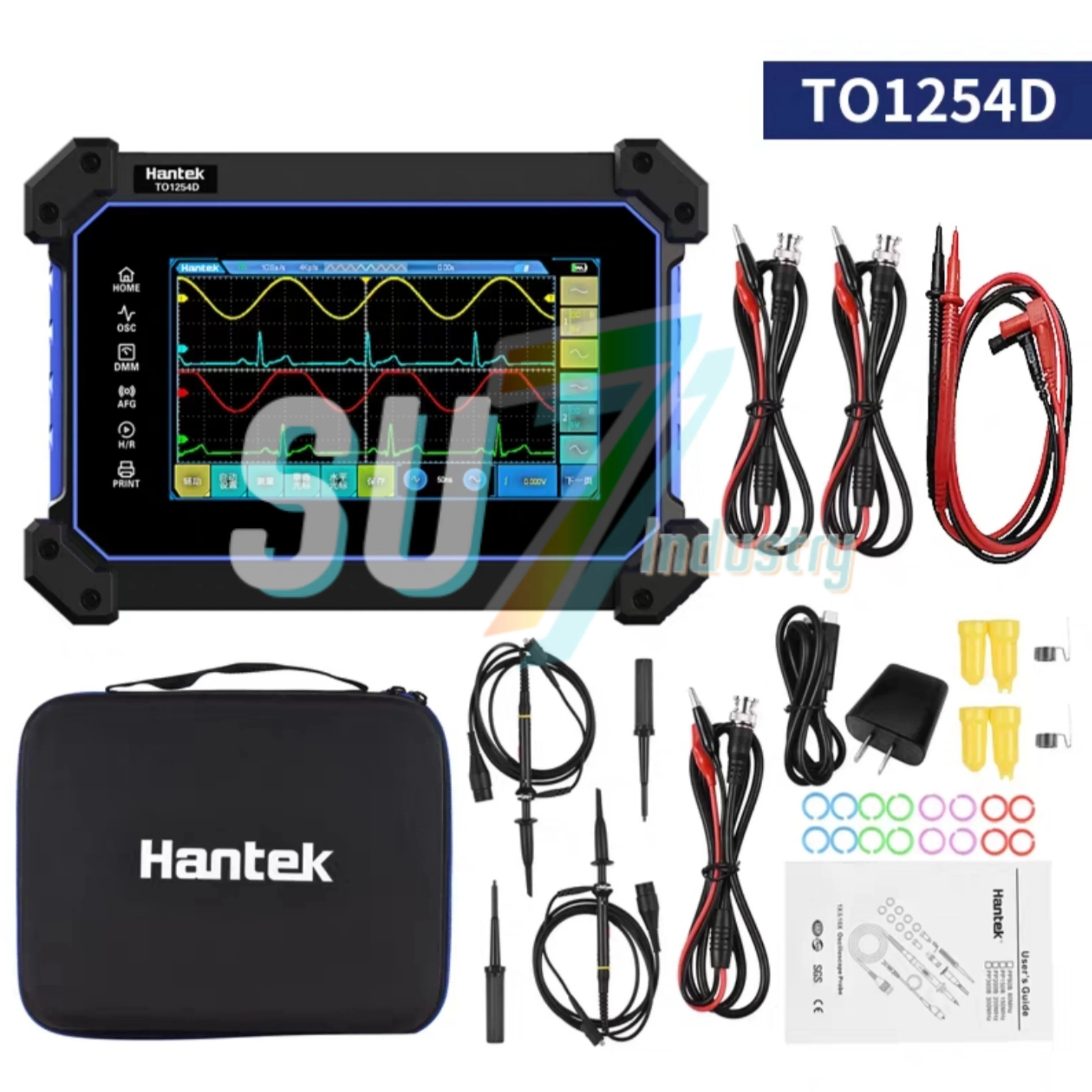 

Hantek TO1254D Portable touchscreen tablet digital oscilloscope New In Box