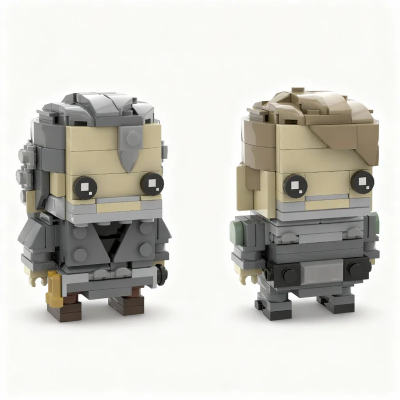 

Набор строительных блоков MOC Galen Erso Brickheadz Star Battle, 354 детали, конструктор, рождественский подарок, творческая идея, развивающая игрушка