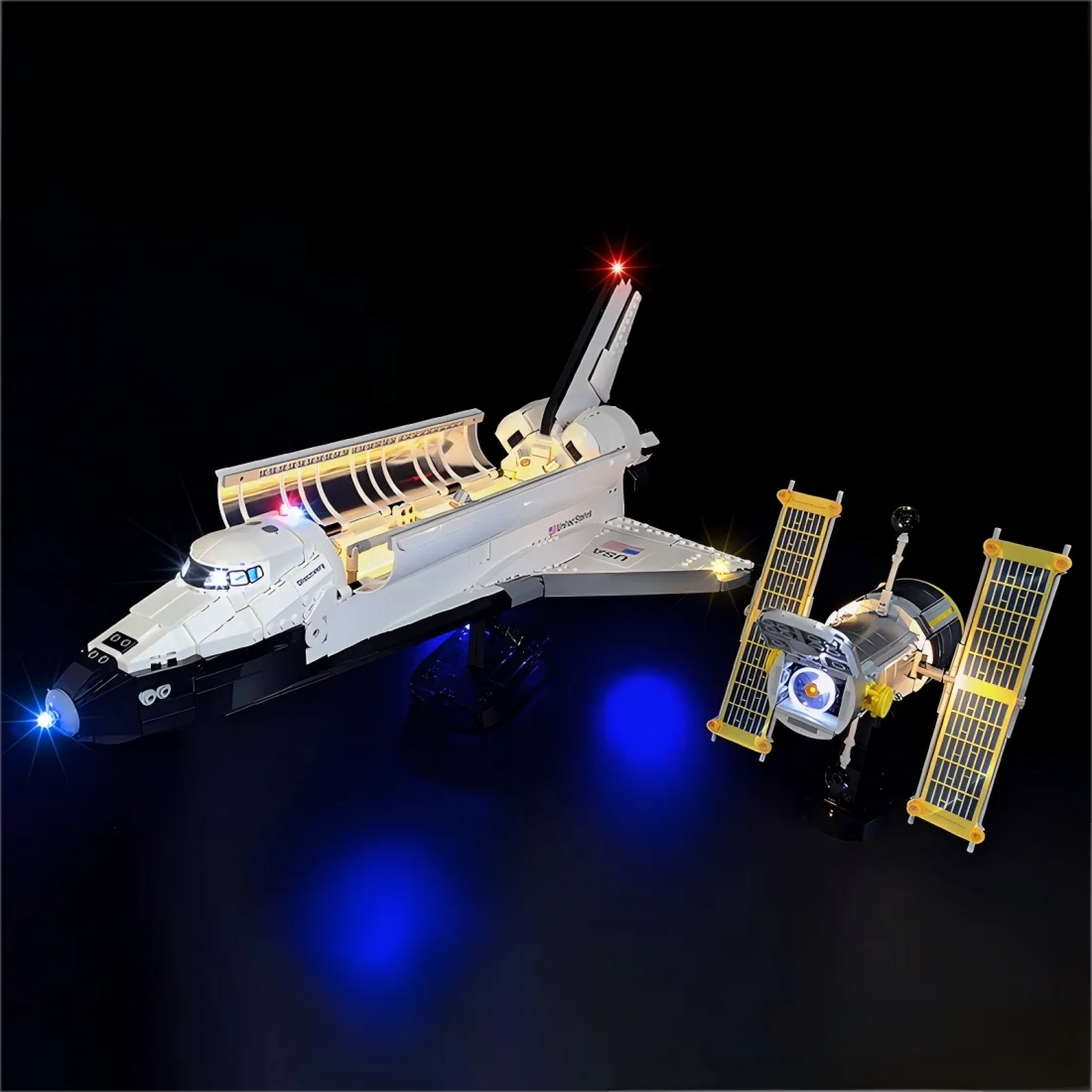 LYBMTWF LED Lighting Kit Compatible with Lego 10283 Space Shuttle Discovery Model   (NOT Include The Model Bricks)