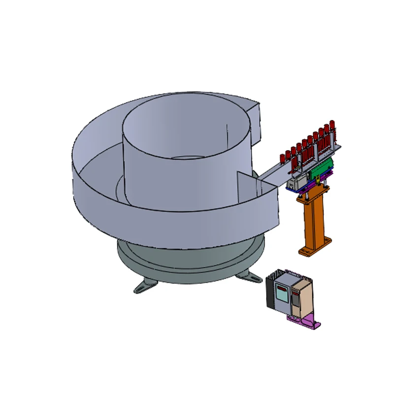 Customized Stainless Steel Small Vibratory Bowl Feeder Spare Parts And Pu Vibratory Bowl Feeder