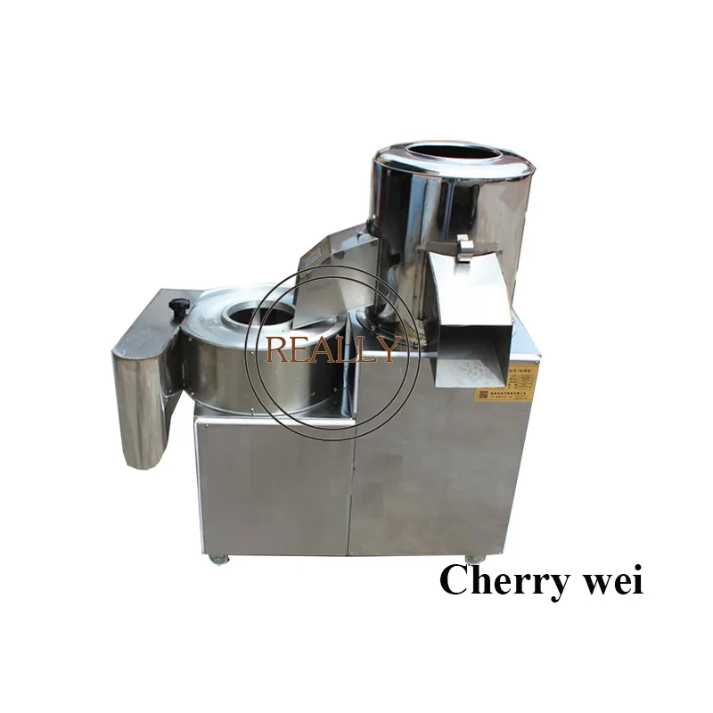 Pelador de patatas multifuncional REW-GR10 de 80kg, precios, máquina cortadora de patatas fritas, cortador de cubitos de patatas