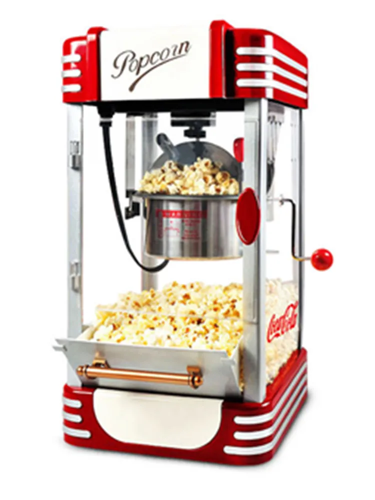 Popcornmachine commerciële kraam volautomatische popcornmachine, huishoudelijke mini kleine kinderpopcornmachine - afbeelding 2
