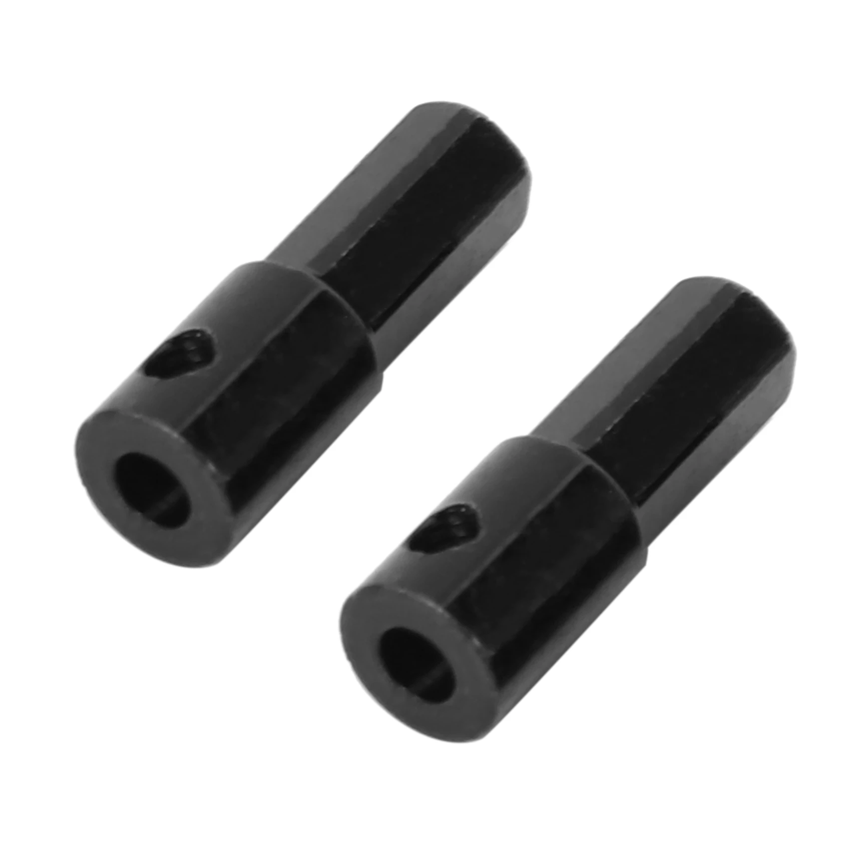 2Pcs Metall Hinterachse Welle Adapter Zubehör für WPL D12 C14 C24 C34 B24 B36 MN D90 D91 MN99S RC Auto Teile