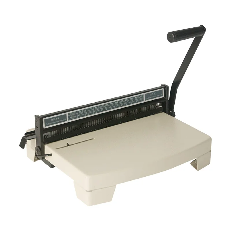 SG-MC-15 Plastic coil Manual Binding Machine