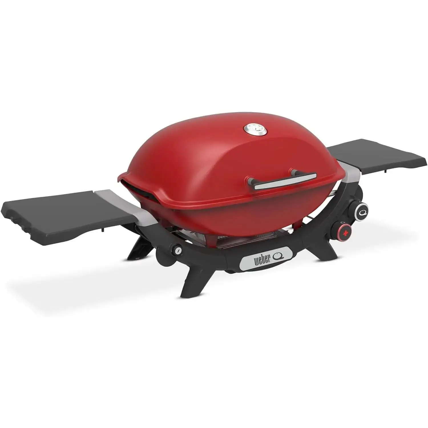 Q 2800N+ Liquid Propane Grill, Flame Red