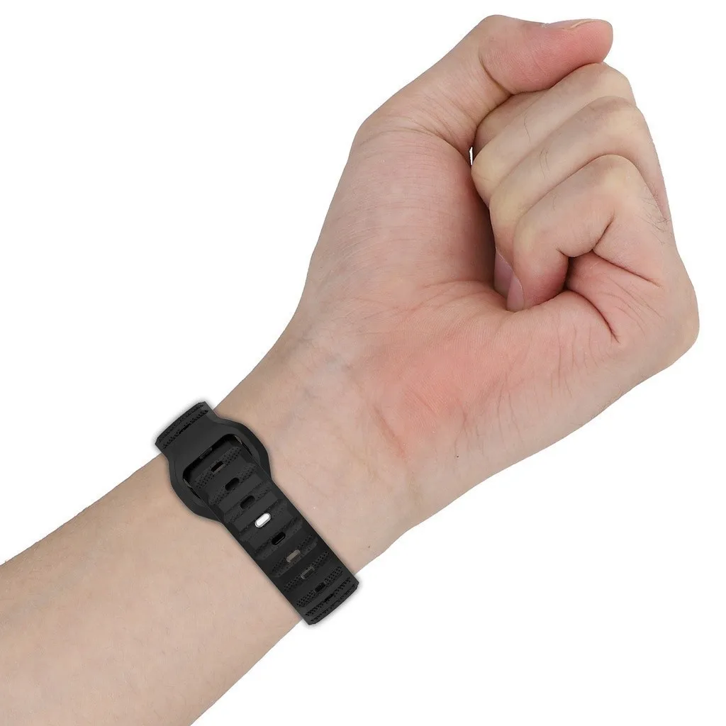 18 20 22mm pulseira de silicone esportiva para huawei relógio gt 2 2e 3 4 5 pro gt3se botões relógio 3 4 pro acessórios de relógio respirável