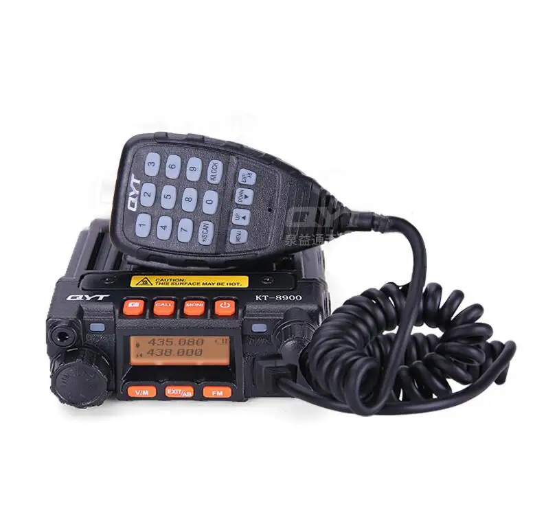 

Original Mini Mobile Radio Dual Band QYT KT-8900 25W Walkie Talkie 136-174MHz 400-480Mhz Mobile Transceiver