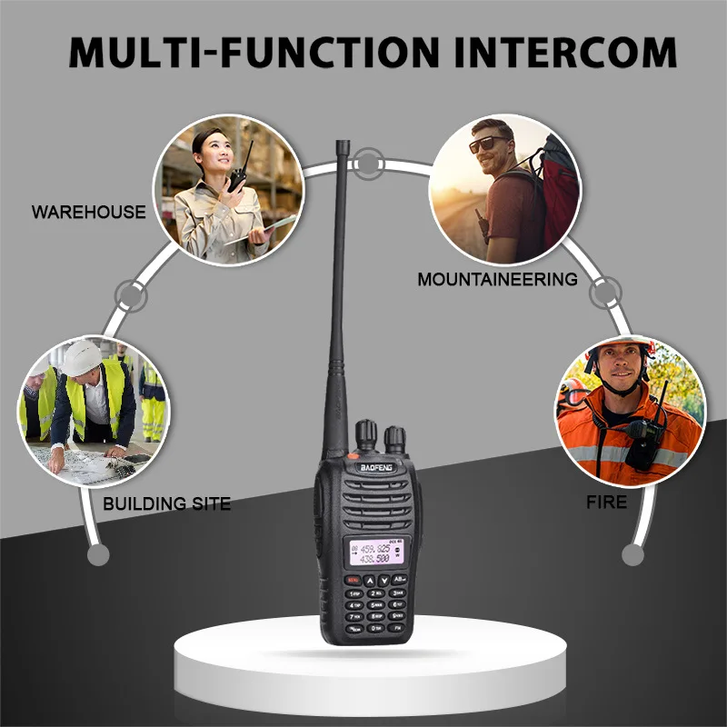 Baofeng UV-B5 Station de Radio bidirectionnelle VHF UHF 5W 99CH Radio amateur transmetteur FM talkie-walkie portable émetteur-récepteur B5