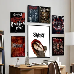 Heavy Rock S-Slipknot Band autoadesivo Art Poster Whitepaper Prints Poster Artwork estetica Art Wall Painting