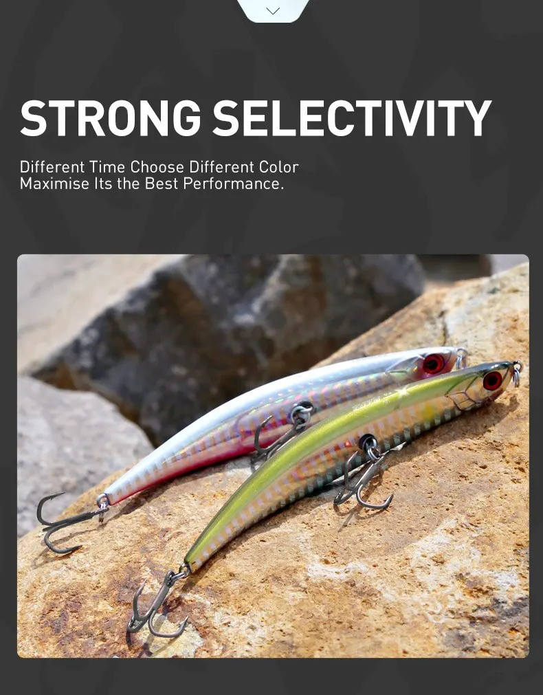 Kingdom Topwater Schwimmender Bleistift 110 mm/10 g 86 mm/6,5 g Künstliche Wobbeln Angelköder Jerkbaits Harte Köder Angeln für Wolfsbarsch – Detail 12