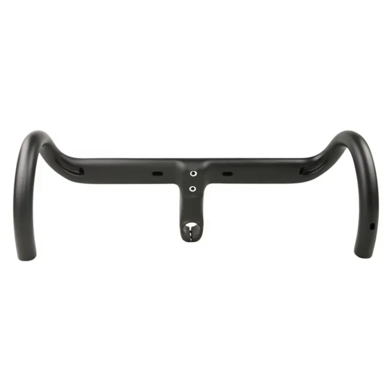 Full Carbon Fiber Aero Road Bike Handlebar, Integrated Compact Drop Bar 400 420 440mm, Bicycle Racing Handlebar 28.6mm