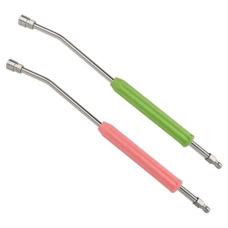 DTA4-Car Cleaning Extension Wand-Pressure Washer Accessories(Stainless Steel) 2Pcs With Connectors