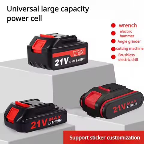 21V Battery 5 Knots10 Knots 21V Electric Tool Lithium Battery Pack Replacement Battery for Power Tool 21V High Capacity Battery