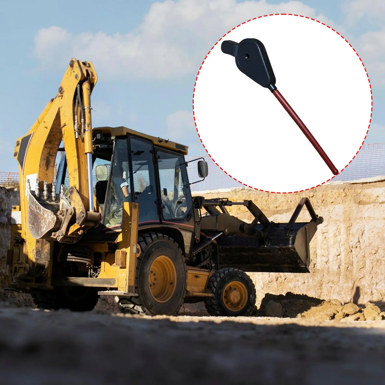 

Excavator Accessories Attachment Maintenance ABS Safety Lock Hydraulic Handle Switch Equipment for 3 Ton Mini Excavator Gear