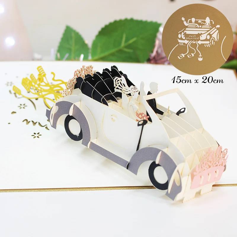 3D Pop Up Flower Greeting Cards Wedding Card Anniversary Thanksgiving Valentines Day Birthday Gift Thank You Card Handmade Cards, image 9