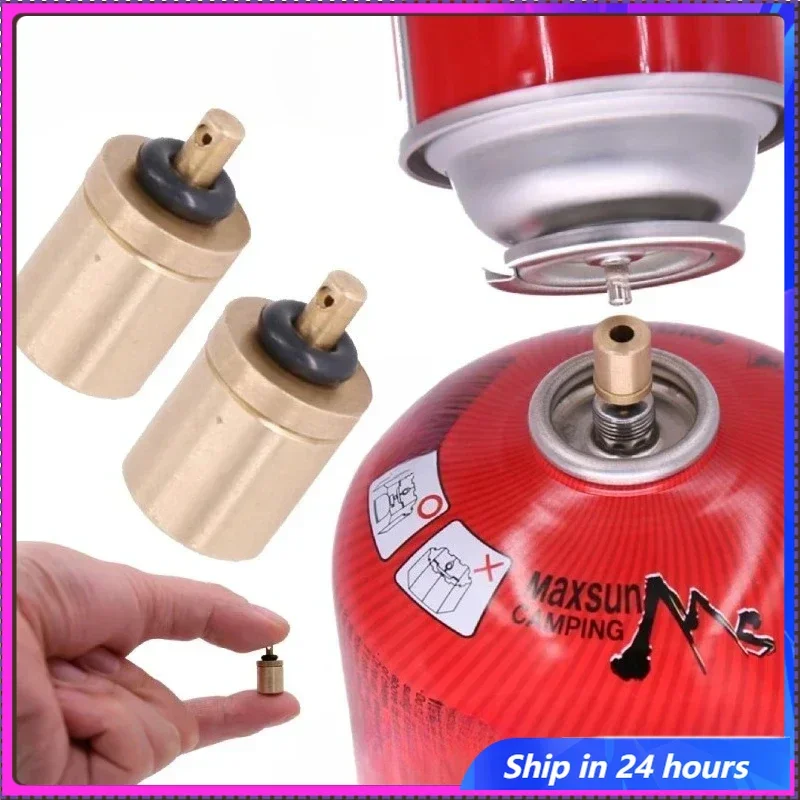 

Gas Refill Adapter Filling Butane Canister Outdoor Camping Stove Gas Cylinder Gas Tank Burner Accessories Mini Inflation Valve