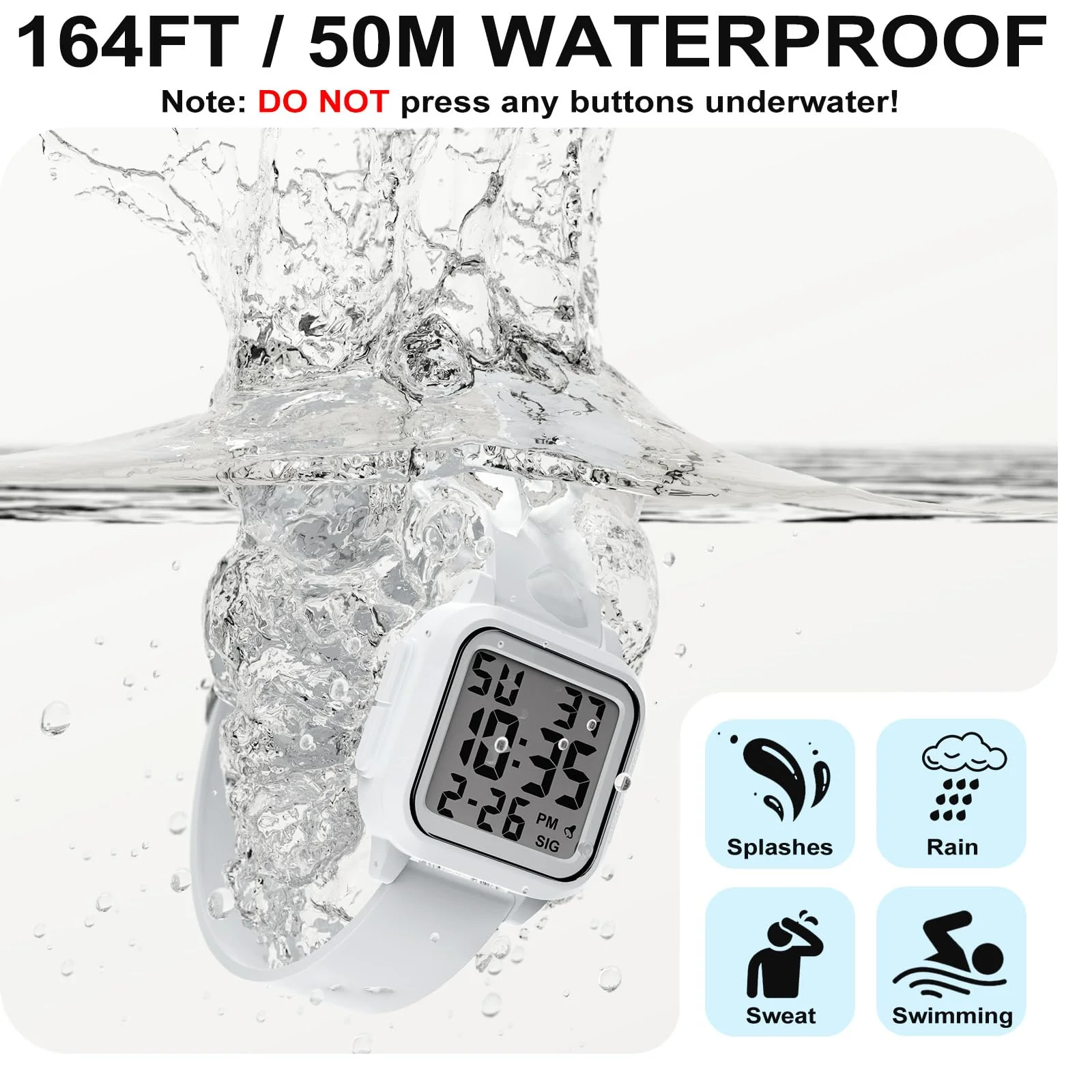 Outdoor Sports Digital Watch description 13