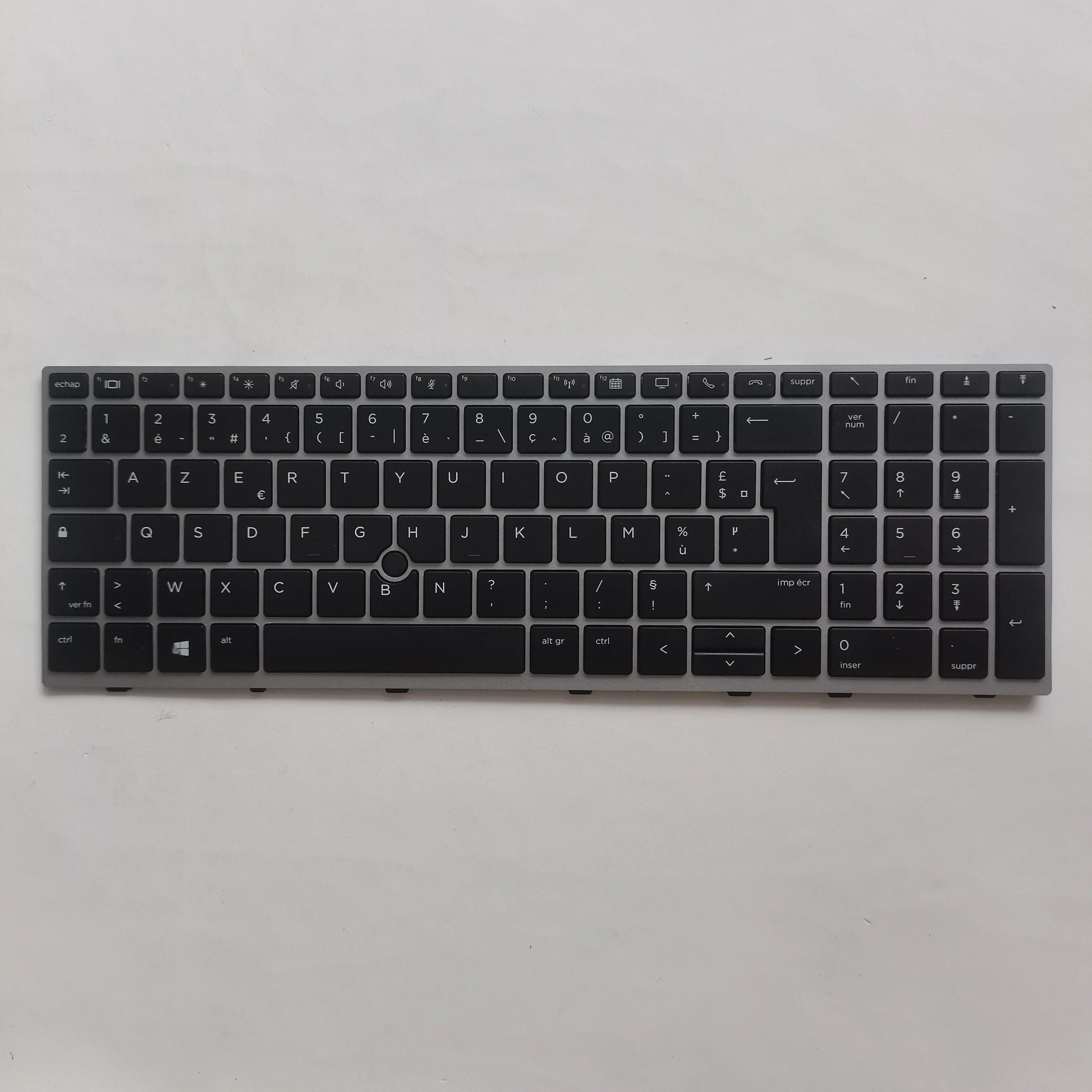 Imagem -05 - Teclado Francês com Ponto Retroiluminado para hp Elitebook 850 g5 855 g5 755 g5 750 g5 15u g5