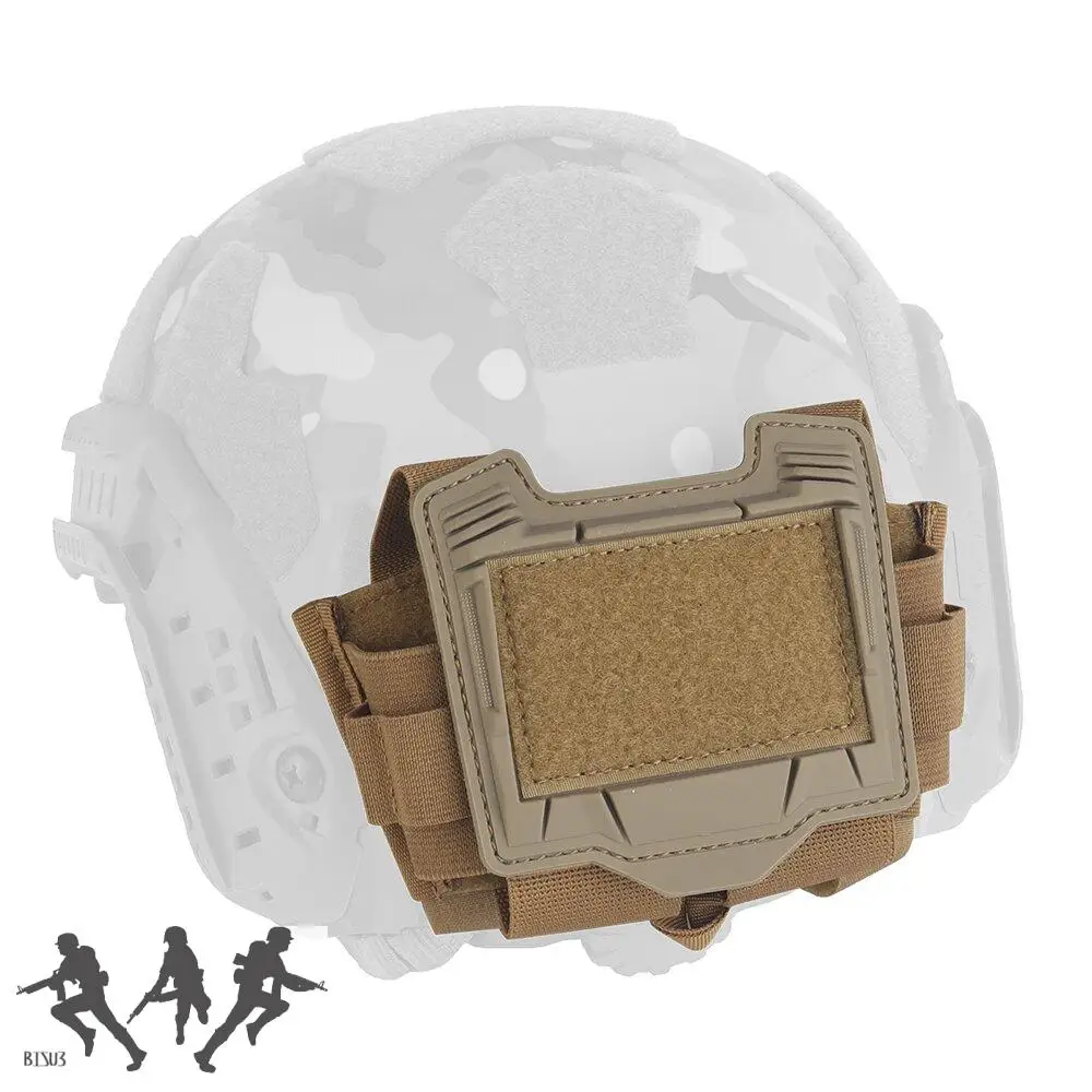 Tactical Helmet NVG Battery  sub-pouch Case Storage Bag Balance Weight Multifunctional Removable Helmet Paintball Storage Pouch